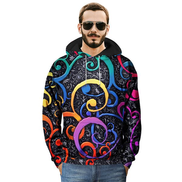style men hoodies couple coat fashion floral 3d print hooded streetwear large size pullover hoodie brand men's hoody, Black
style men hoodies couple coat fashion floral 3d print hooded streetwear large size pullover hoodie brand men's hoody, Black