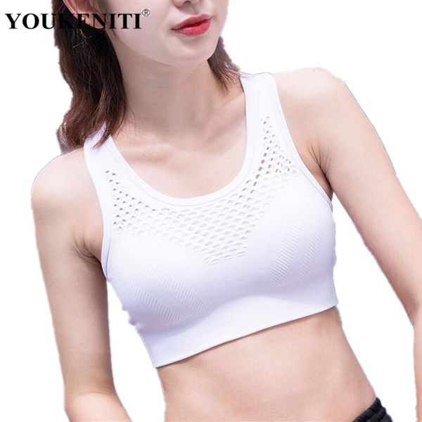 youkeniti new women mesh hollow sports bras shockproof fitness bras push up bust quick dry running bra female yoga vest bra, White;black
youkeniti new women mesh hollow sports bras shockproof fitness bras push up bust quick dry running bra female yoga vest bra, White;black