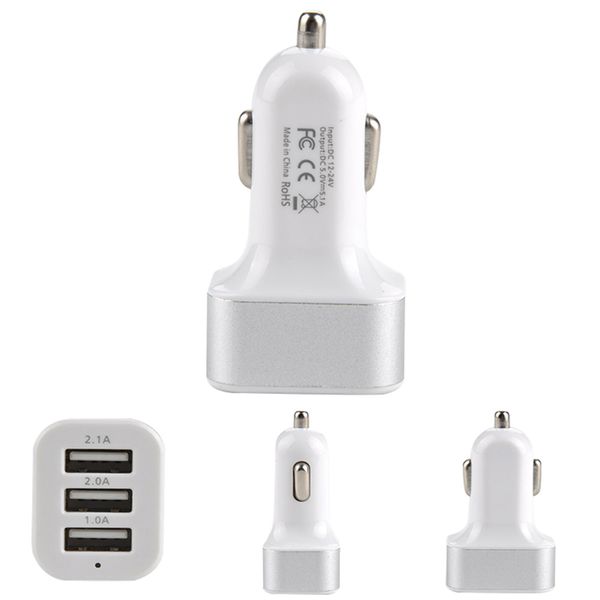 universal 4.1a 12v 3 usb port travel car charger adapter for iphone x 8 7 6s 6 samsung s9 s8 note 4 smart mobile phone 500pcs/lot
universal 4.1a 12v 3 usb port travel car charger adapter for iphone x 8 7 6s 6 samsung s9 s8 note 4 smart mobile phone 500pcs/lot