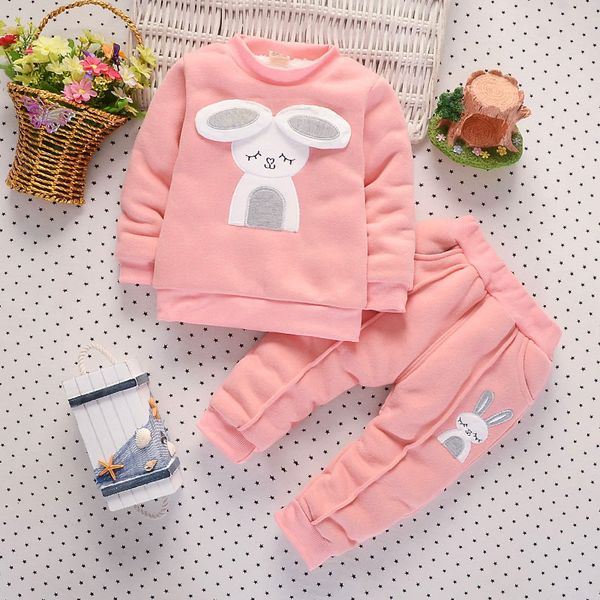 bibicola 2018 autumn winter baby girl warm clothing sets cartoon rabbit coat+pants thick warm sport suit for baby girls clothing, White
bibicola 2018 autumn winter baby girl warm clothing sets cartoon rabbit coat+pants thick warm sport suit for baby girls clothing, White