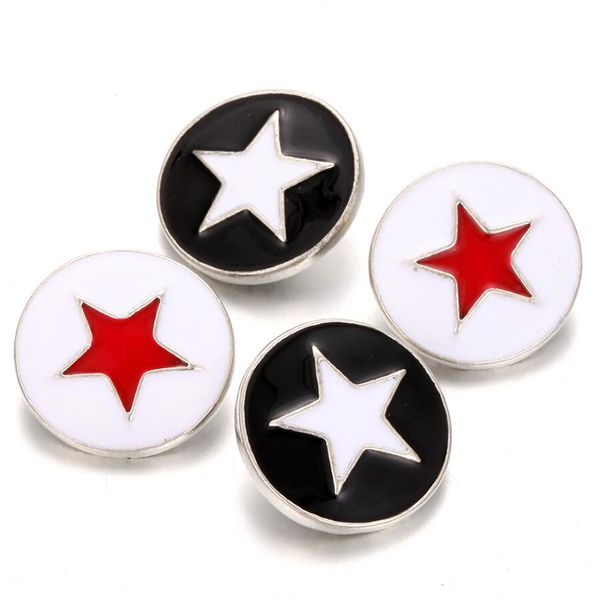 10pcs new button jewelry five stars round metal snap buttons fit 18mm 20mm snap button bracelet bangle button charms jewelry, Bronze;silver
10pcs new button jewelry five stars round metal snap buttons fit 18mm 20mm snap button bracelet bangle button charms jewelry, Bronze;silver