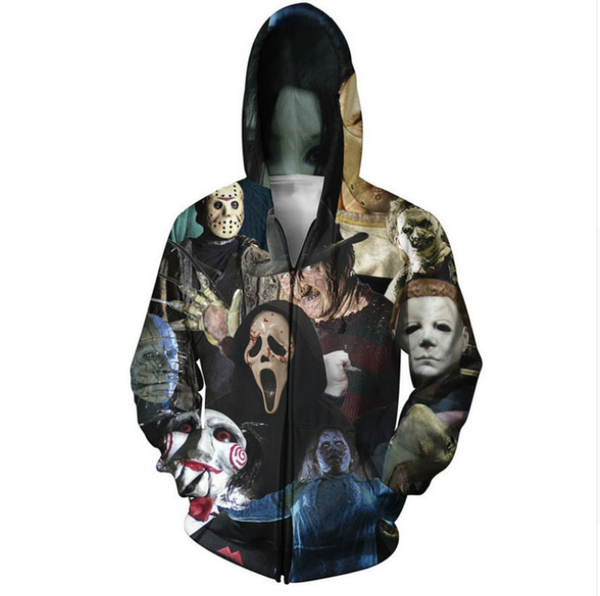 wholesale- fashion womens/mens walking dead christmas funny 3d print zipper jumper sweatshirt hoodies ll02, Black;brown
wholesale- fashion womens/mens walking dead christmas funny 3d print zipper jumper sweatshirt hoodies ll02, Black;brown