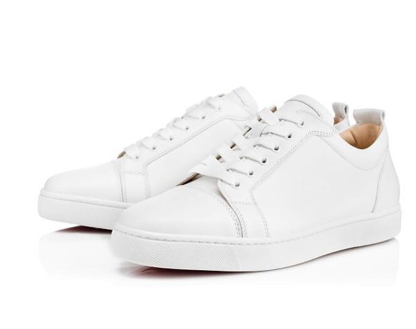 Red Bottom Factory Price Wholesale Simple Black White Genuine Leather Men Women Red Bottom Low Cut Junior Sneakers Lace-up Trainers
Red Bottom Factory Price Wholesale Simple Black White Genuine Leather Men Women Red Bottom Low Cut Junior Sneakers Lace-up Trainers