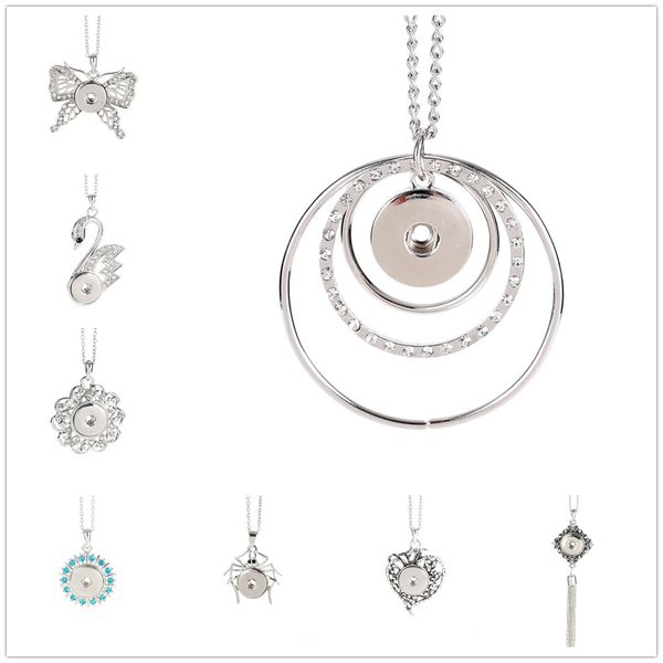 fashion women snap pendant necklace ginger diy jewelry with silvery hain fit 18mm charm button gift, Silver
fashion women snap pendant necklace ginger diy jewelry with silvery hain fit 18mm charm button gift, Silver