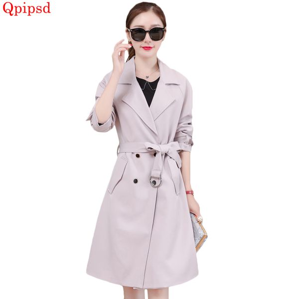 2018 spring autumn long woman classic double breasted trench coats waterproof raincoat business outerwear female loose overcoat, Tan;black
2018 spring autumn long woman classic double breasted trench coats waterproof raincoat business outerwear female loose overcoat, Tan;black