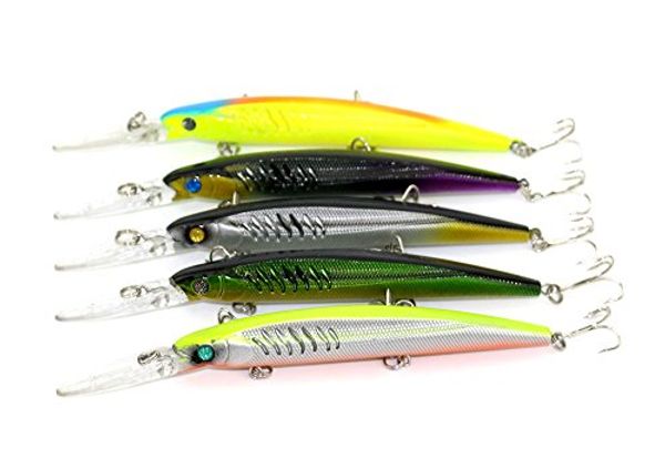 lenpaby 5pcs/lot deep diving runner minnow jerkbaits hard plastic fishing lures bass tourt baits hook tackle for saltwater
lenpaby 5pcs/lot deep diving runner minnow jerkbaits hard plastic fishing lures bass tourt baits hook tackle for saltwater