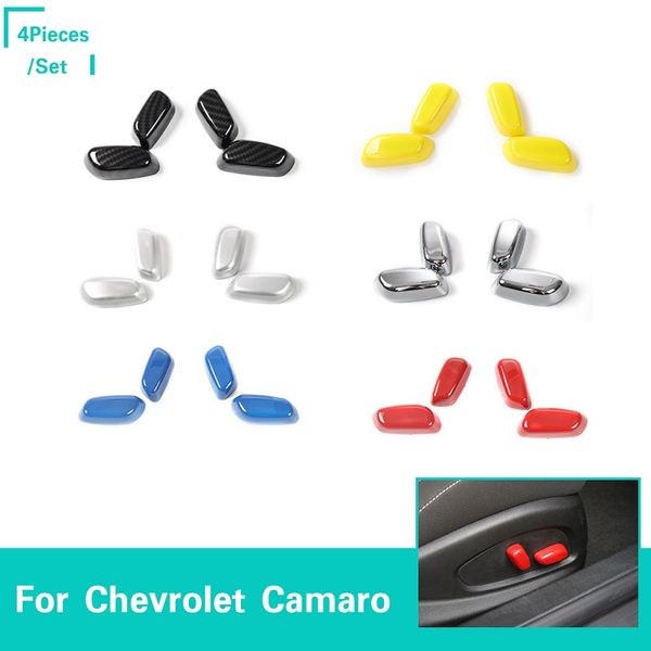 Seat Adjustment Button switch Decorative Handle Cover Trims for Chevrolet Camaro 2017+Car Styling ABS Interior Accessories
Seat Adjustment Button switch Decorative Handle Cover Trims for Chevrolet Camaro 2017+Car Styling ABS Interior Accessories