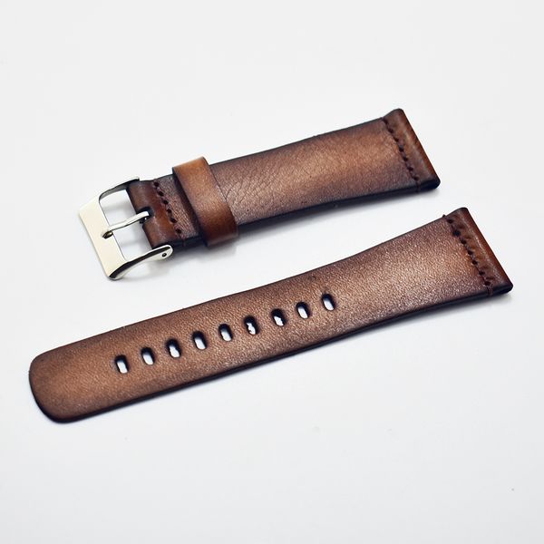 handmade men's retro genuine leather 24mm excellent watch band strap female belt bracelet + tool 2018, Black;brown
handmade men's retro genuine leather 24mm excellent watch band strap female belt bracelet + tool 2018, Black;brown