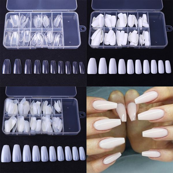 100pcs ballerina false nail tips coffin shape fashion long beauty full nail art tips with box, Red;gold
100pcs ballerina false nail tips coffin shape fashion long beauty full nail art tips with box, Red;gold
