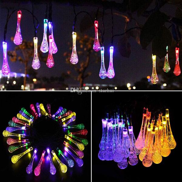 led water drop solar powered light halloween christmas decorations 30 lights home outdoor garden patio party holiday supplies wx9-36
led water drop solar powered light halloween christmas decorations 30 lights home outdoor garden patio party holiday supplies wx9-36