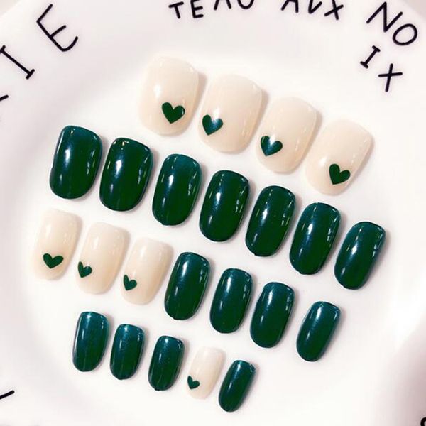 24pcs new false coffin nails soft green white fake nail ballerinas nail designs pure colour, Red;gold
24pcs new false coffin nails soft green white fake nail ballerinas nail designs pure colour, Red;gold
