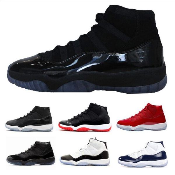 2018 men basketball shoes 11 prom night 11s midnight navy gum prm heiress concord space jam easter bred air 11 mens womens sneakers, White;red
2018 men basketball shoes 11 prom night 11s midnight navy gum prm heiress concord space jam easter bred air 11 mens womens sneakers, White;red