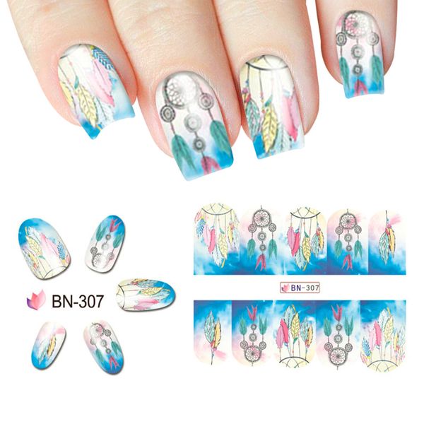 dream catcher diy nails accessories 12pcs pretty nail art stickers feather decoration full wraps transfer water decals, Black
dream catcher diy nails accessories 12pcs pretty nail art stickers feather decoration full wraps transfer water decals, Black