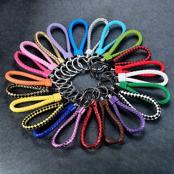 leather cord keychain car key chain auto carabiner keyring women hand bag accessories key holder dhl xl-563, Silver
leather cord keychain car key chain auto carabiner keyring women hand bag accessories key holder dhl xl-563, Silver