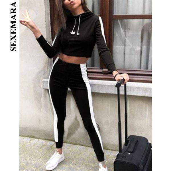 sexemara two piece set tracksuit women pant set crop outfits 2018 autumn winter sweat suits matching sets c78-ad90, Gray
sexemara two piece set tracksuit women pant set crop outfits 2018 autumn winter sweat suits matching sets c78-ad90, Gray