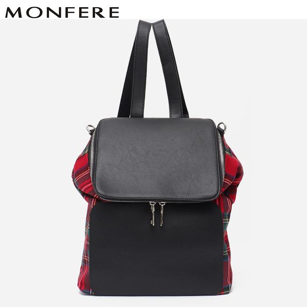 monfere fashion women fabric&pu leather backpack black large girl schoolbag school knapsack casual female shoulder bag handbags
monfere fashion women fabric&pu leather backpack black large girl schoolbag school knapsack casual female shoulder bag handbags