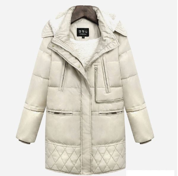 women winter coats lamb cashmere thicken down parkas coats lady fashion solid color warm medium long coats women clothes outerwear, Black
women winter coats lamb cashmere thicken down parkas coats lady fashion solid color warm medium long coats women clothes outerwear, Black