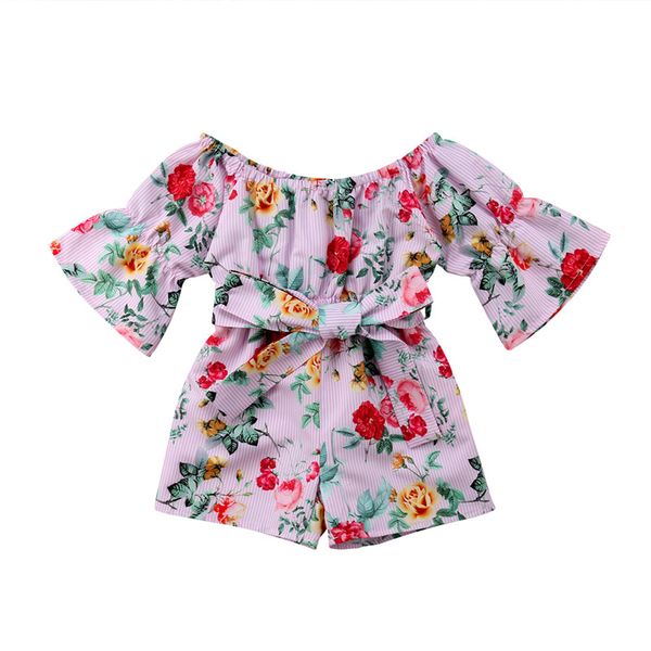 summer toddler kids baby girls clothes off shoulder flower print bow cotton romper long sleeve newborn jumpsuit one pieces, Blue
summer toddler kids baby girls clothes off shoulder flower print bow cotton romper long sleeve newborn jumpsuit one pieces, Blue