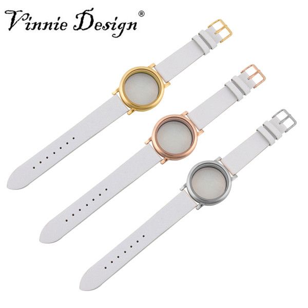 vinnie design jewelry stainless steel locket bracelet for watch floating charms 20cm leather watchband, Golden;silver
vinnie design jewelry stainless steel locket bracelet for watch floating charms 20cm leather watchband, Golden;silver
