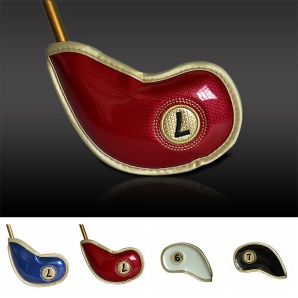 10 pcs golf iron headcover head cover with closure 2017 thick black&golden pu leather smooth surface 2017 2017
10 pcs golf iron headcover head cover with closure 2017 thick black&golden pu leather smooth surface 2017 2017
