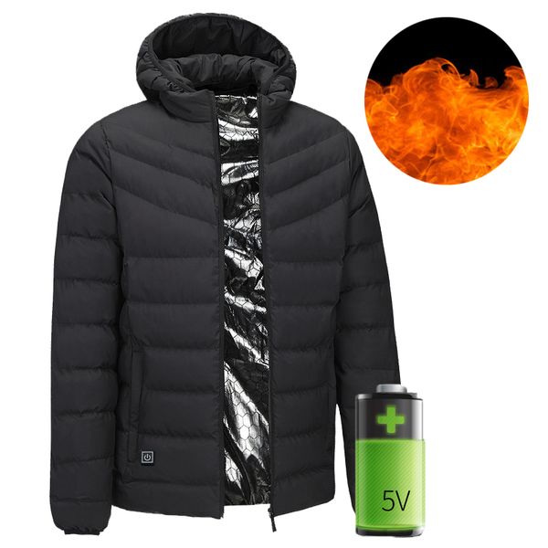 mens sports running jacket winter warm usb charging heating hooded jackets outdoor skiing trekking hiking jacket coats, Black;red
mens sports running jacket winter warm usb charging heating hooded jackets outdoor skiing trekking hiking jacket coats, Black;red