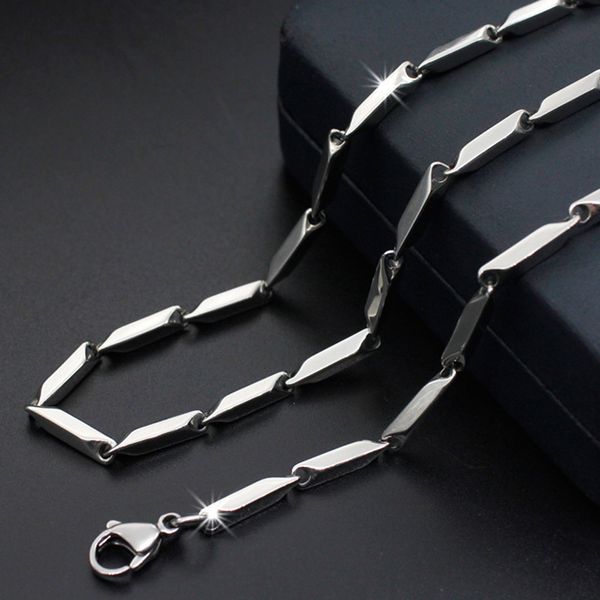 stainless steel silver rice shape chains necklace link chain jewelry for men and women jewelry accessories
stainless steel silver rice shape chains necklace link chain jewelry for men and women jewelry accessories