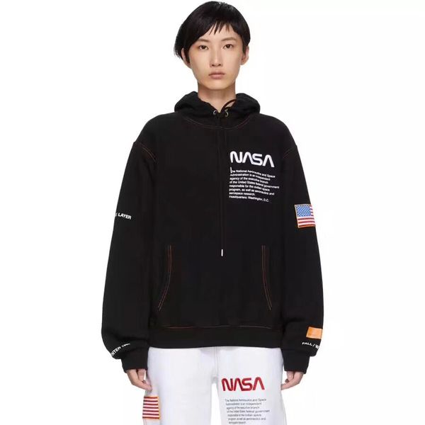 18FW цапля Престон НАСА толстовки старинные черный белый новый верхняя одежда кофт
18FW цапля Престон НАСА толстовки старинные черный белый новый верхняя одежда кофт