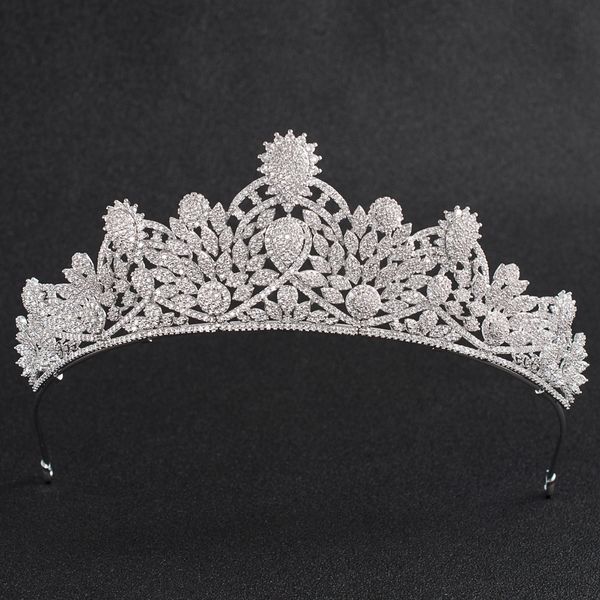 crystals cz cubic zirconia wedding bridal royal tiara diadem crown women prom hair jewelry accessories ch10124, Golden;white
crystals cz cubic zirconia wedding bridal royal tiara diadem crown women prom hair jewelry accessories ch10124, Golden;white
