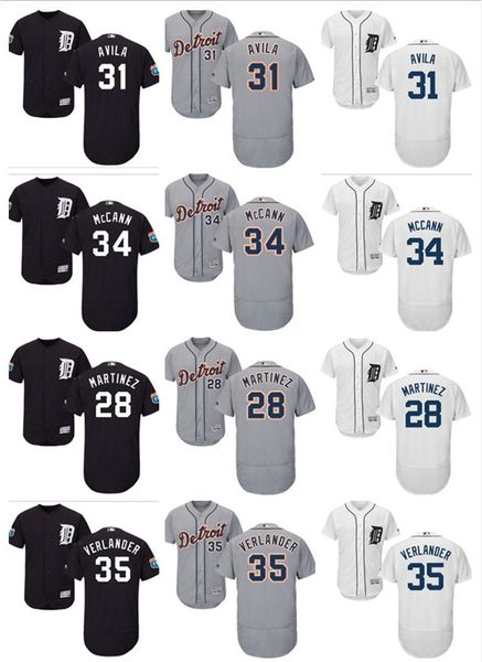 custom men women youth majestic tigers jersey #31 alex avila 28 j. d. martinez 34 james mccann 35 justin verlander baseball jerseys, Blue;black
custom men women youth majestic tigers jersey #31 alex avila 28 j. d. martinez 34 james mccann 35 justin verlander baseball jerseys, Blue;black