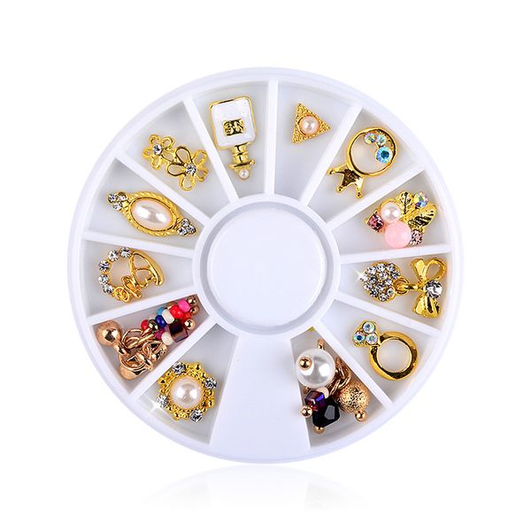 nail turntable jewelry wholesale alloy jewelry metal disc bow pearl 12 pack, Silver;gold
nail turntable jewelry wholesale alloy jewelry metal disc bow pearl 12 pack, Silver;gold