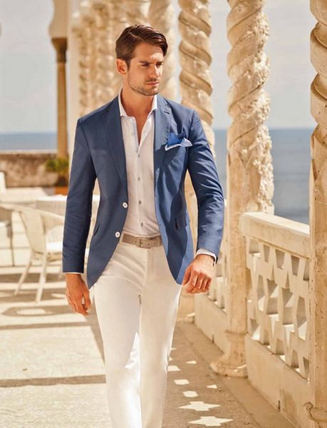 handsome classic men wedding suits two button two pieces (jacket+pants) groom tuxedos man trim fit evening party and prom, White;black
handsome classic men wedding suits two button two pieces (jacket+pants) groom tuxedos man trim fit evening party and prom, White;black