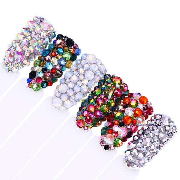 1pack mix crystal clear ab opal white non ix flatback nail rhinestones chameleon 3d charm strass gems nail art decorations, Silver;gold
1pack mix crystal clear ab opal white non ix flatback nail rhinestones chameleon 3d charm strass gems nail art decorations, Silver;gold