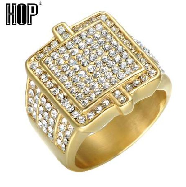 hip gold color crystal wedding ring for men bling iced out stainless steel rings hip hop jewelry us size 8-13, Silver
hip gold color crystal wedding ring for men bling iced out stainless steel rings hip hop jewelry us size 8-13, Silver
