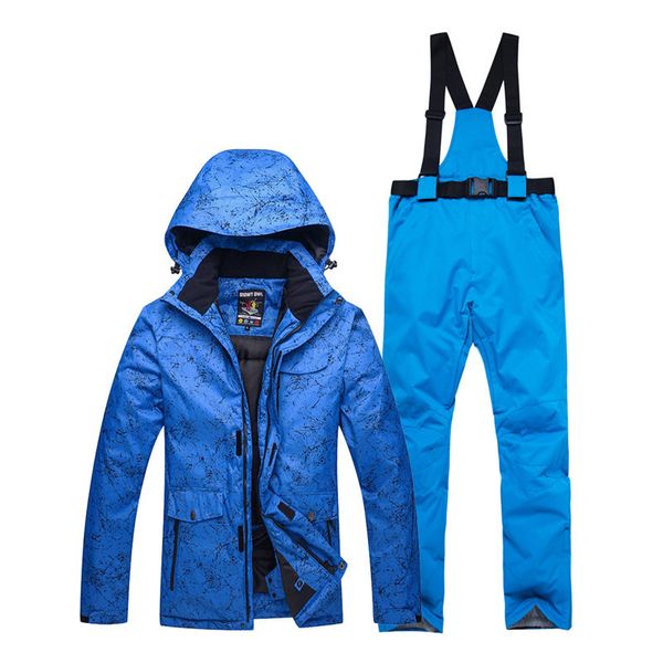 30 blue ski clothing snowboarding sets waterproof windproof breathable outdoor snow suit jacket + belt pant uncostume
30 blue ski clothing snowboarding sets waterproof windproof breathable outdoor snow suit jacket + belt pant uncostume