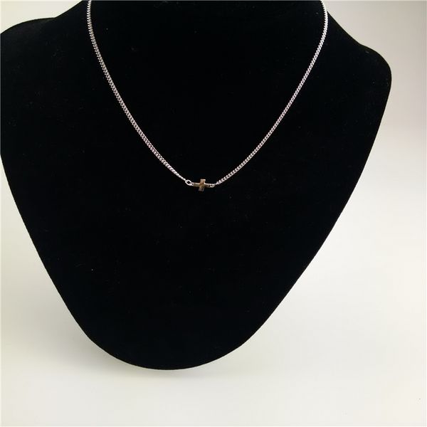 jsmpfy 12 inches real sterling silver tiny sideways cross choker necklace for women maxi collier sterling silver 925
jsmpfy 12 inches real sterling silver tiny sideways cross choker necklace for women maxi collier sterling silver 925