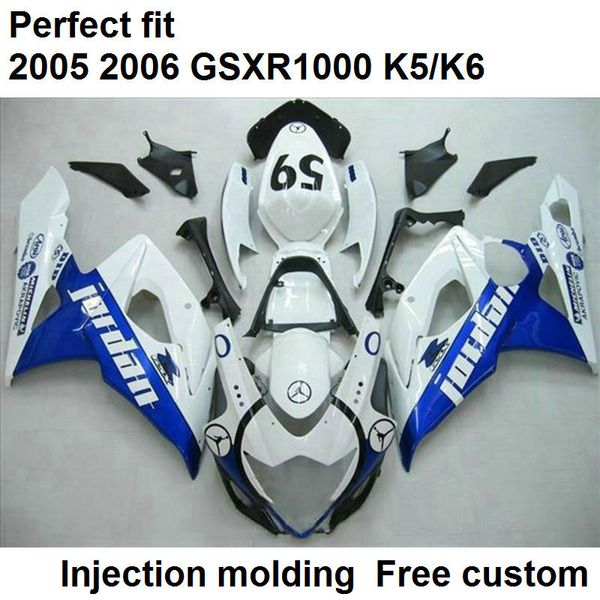 injection molding fairings for suzuki gsxr1000 2005 2006 white blue motorcycle fairing kit gsxr1000 05 06 fr10 blue
injection molding fairings for suzuki gsxr1000 2005 2006 white blue motorcycle fairing kit gsxr1000 05 06 fr10 blue