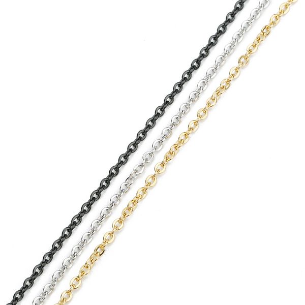 xinyao 10yards/roll 1/1.5/2/2.5/3mm width stainless steel metal rolo link chains fit necklace bulk chains for diy jewelry making, Silver
xinyao 10yards/roll 1/1.5/2/2.5/3mm width stainless steel metal rolo link chains fit necklace bulk chains for diy jewelry making, Silver