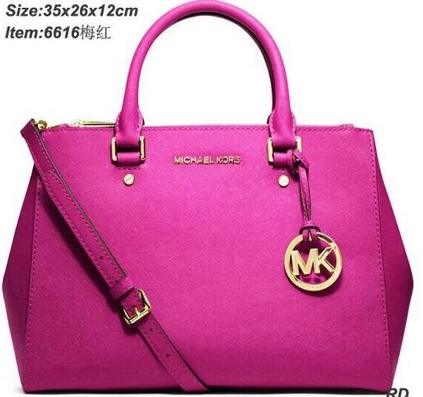 Famous Brand Designer Fashion Women Luxury Bags Lady PU Leather Handbags Brand Bags Purse Shoulder Tote Bag Female Saffiano Colors 6618
Famous Brand Designer Fashion Women Luxury Bags Lady PU Leather Handbags Brand Bags Purse Shoulder Tote Bag Female Saffiano Colors 6618
