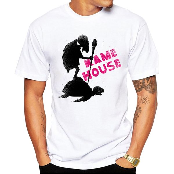 lasting charm popular fashion man's summer latest printed turtle master design very interesting man t-shirts, White;black
lasting charm popular fashion man's summer latest printed turtle master design very interesting man t-shirts, White;black