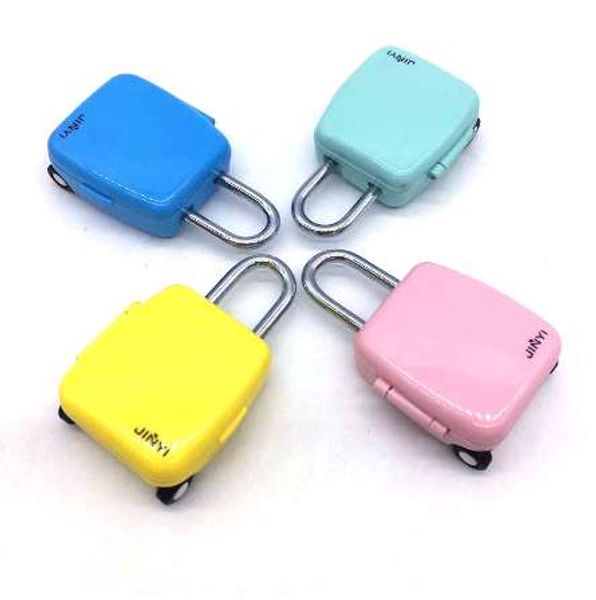 password lock six-color cartoon metal student cute padlock travel luggage lock
password lock six-color cartoon metal student cute padlock travel luggage lock