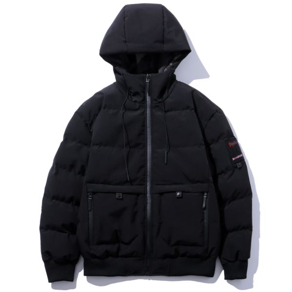 men's cotton winter jacket winter trend down jacket cotton clothes thick men, Black
men's cotton winter jacket winter trend down jacket cotton clothes thick men, Black