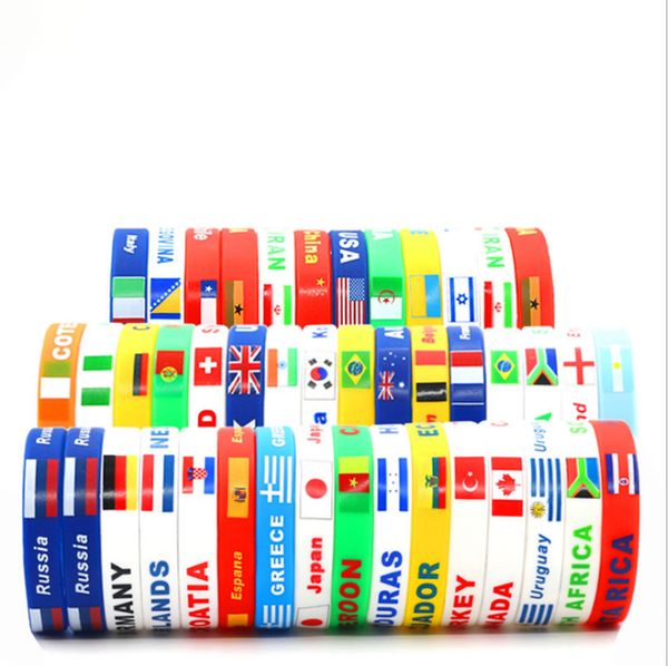 silicone bracelets with national flags sports wristband football fans silicone band bangle souvenir gift world cup
silicone bracelets with national flags sports wristband football fans silicone band bangle souvenir gift world cup