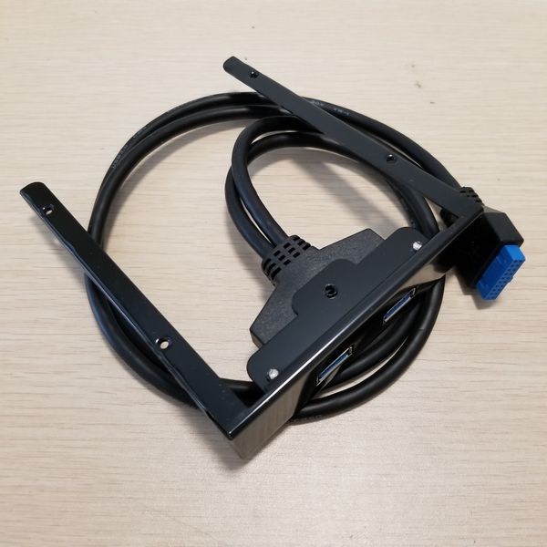 dual usb 3.0 to 24pin motherboard connector bracket hub splitter floopy drive front panel u3-096
dual usb 3.0 to 24pin motherboard connector bracket hub splitter floopy drive front panel u3-096