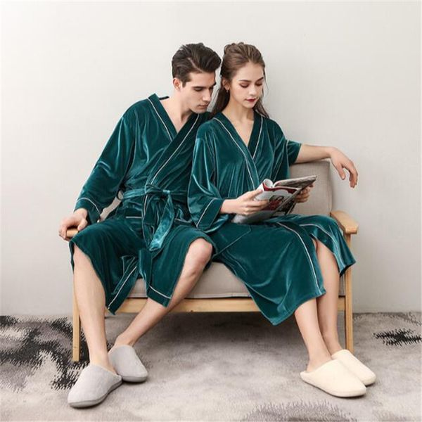 new winter velvet robe woman loose sashes sleepwear long sleeve solid color female bathrobe thick robes ma5029, Black;red
new winter velvet robe woman loose sashes sleepwear long sleeve solid color female bathrobe thick robes ma5029, Black;red