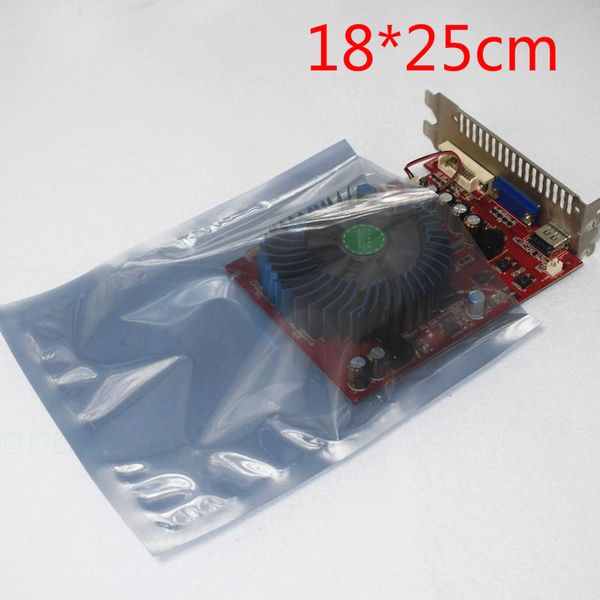 50pcs/lot 18*25cm open anti-static bag 7.1''x9.8'' esd anti static packing pouch antistatic shielding plastic packaging
50pcs/lot 18*25cm open anti-static bag 7.1''x9.8'' esd anti static packing pouch antistatic shielding plastic packaging
