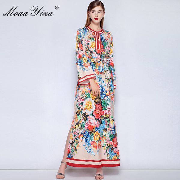 moaayina fashion designer runway dress autumn women long sleeve floral print sashes casual holiday maxi loose dress, Black;gray
moaayina fashion designer runway dress autumn women long sleeve floral print sashes casual holiday maxi loose dress, Black;gray