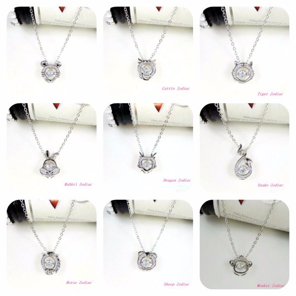 925 silver original 12 zodiac crystals from austrian pendant necklaces women lucky number fine jewelry
925 silver original 12 zodiac crystals from austrian pendant necklaces women lucky number fine jewelry