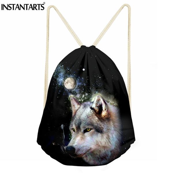 instantarts sport gym bag men women animal wolf pattern small fitness drawstring bag girls boys yoga swim shoes backpack sack
instantarts sport gym bag men women animal wolf pattern small fitness drawstring bag girls boys yoga swim shoes backpack sack