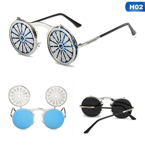 fashion men round punk sunglasses party glasses unique women steampunk sunglasses springs party glasses, White;black
fashion men round punk sunglasses party glasses unique women steampunk sunglasses springs party glasses, White;black