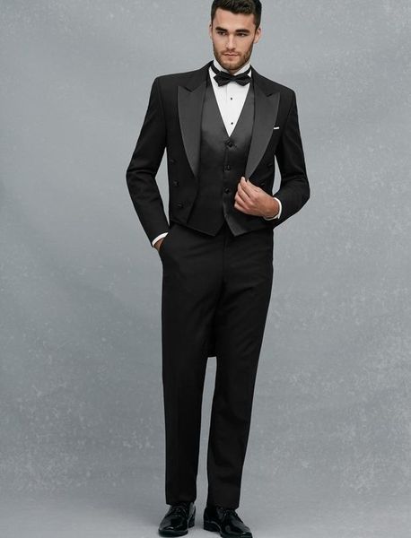 classic groomsmen peak lapel groom tuxedos tailcoat/morning style men suits wedding/prom man blazer( jacket+pants+vest+bow tie )m199, Black;gray
classic groomsmen peak lapel groom tuxedos tailcoat/morning style men suits wedding/prom man blazer( jacket+pants+vest+bow tie )m199, Black;gray